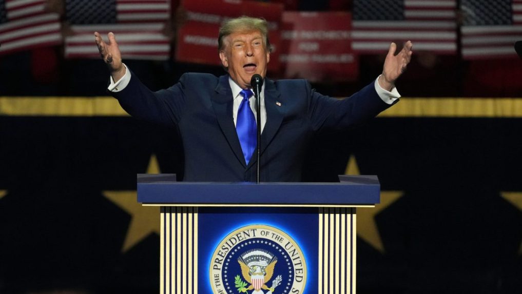 Prezident USA Donald Trump na zjazde v Dallase.