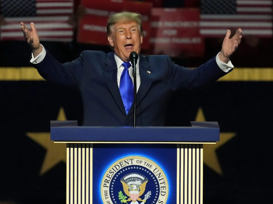 Prezident USA Donald Trump na zjazde v Dallase.