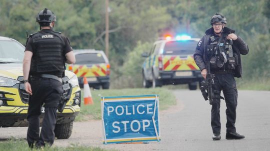 britská polícia