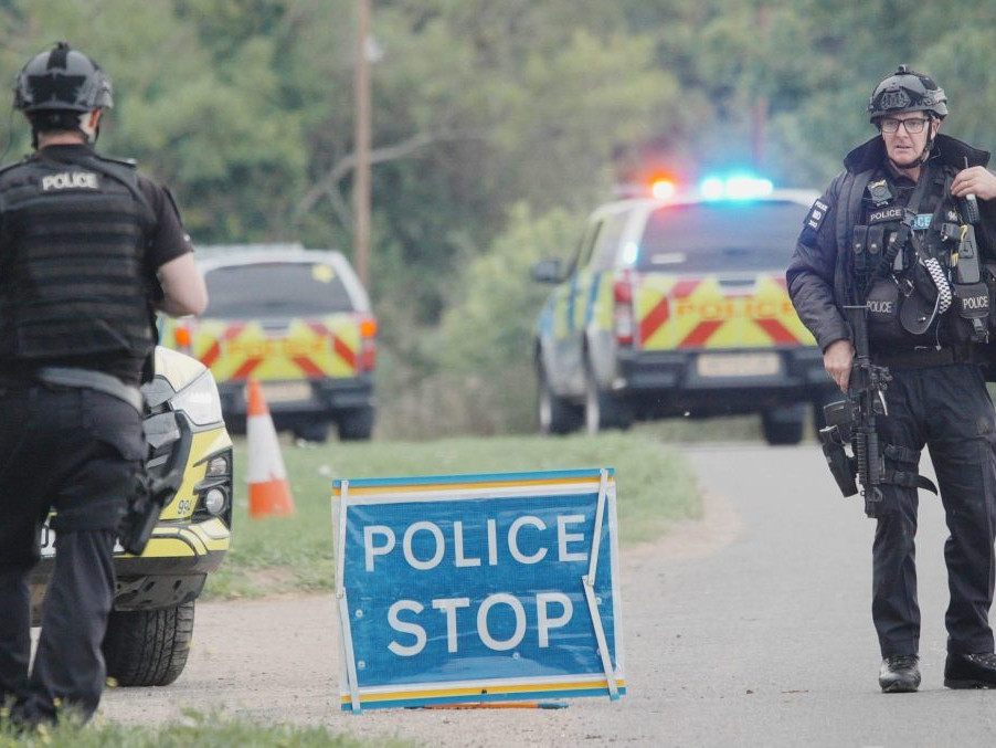 britská polícia