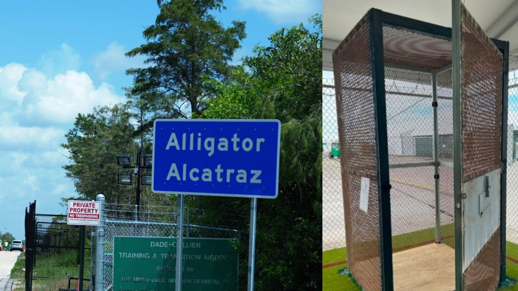 
 Ako mučenie: V aligátorom Alcatraze zatvárali väzňov do malých klietok		