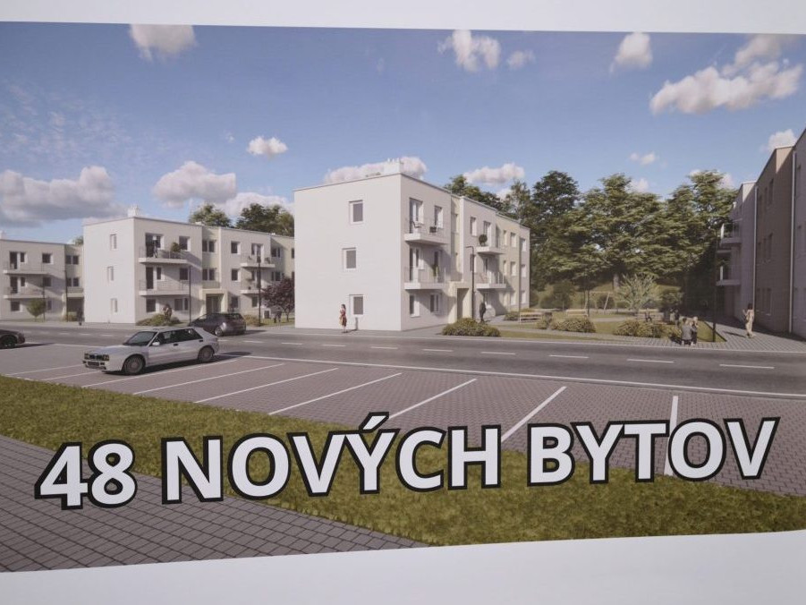 Na košickom Luníku IX stavajú štyri bytovky.