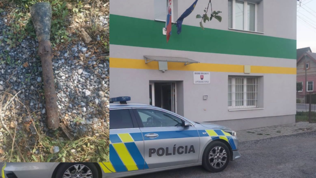 Granát našiel a priniesol domov jej syn.