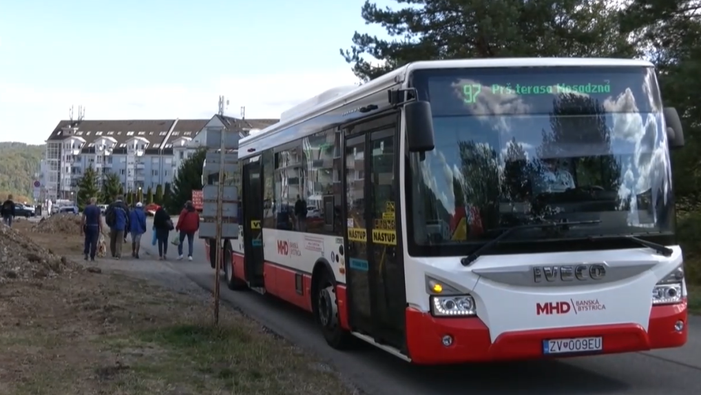 autobus v Banskej Bystrici