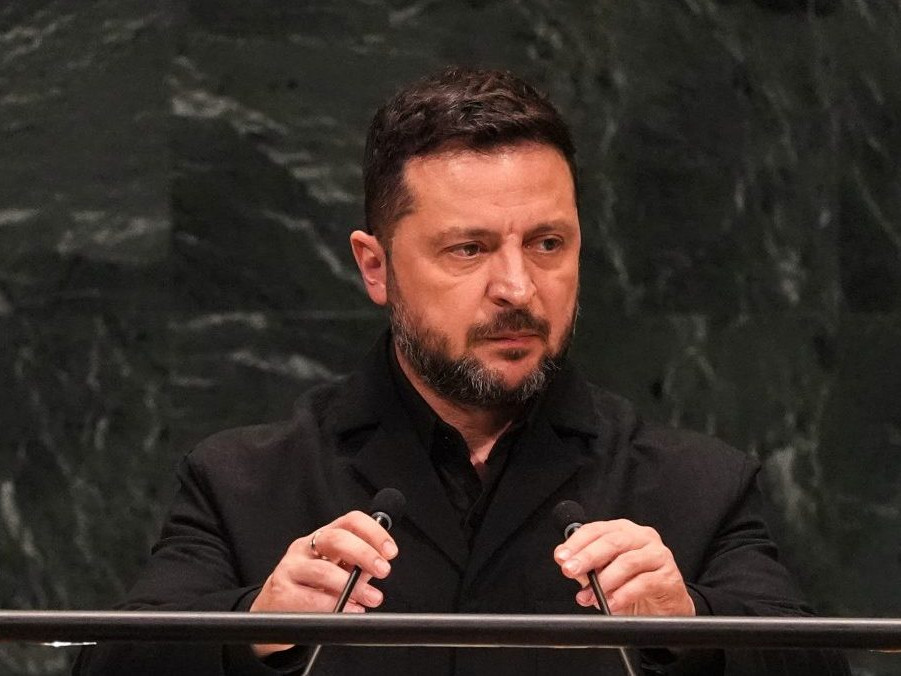 Ukrajinský prezident Volodymyr Zelenskyj