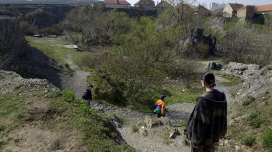 Rolfesova baňa je jedinečnou prírodnou pamiatkou v mestskej zóne.