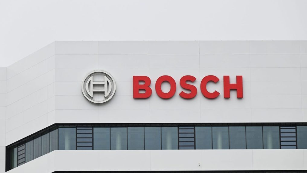 Na ilustračnej snímke logo Bosch.