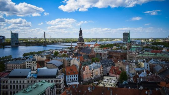 Hlavné mesto Lotyšska Riga
