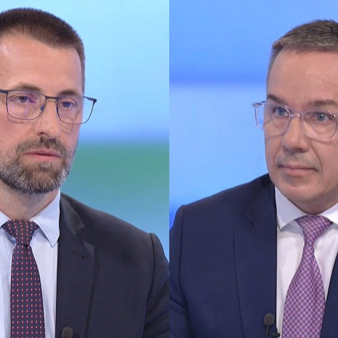 Marián Viskupič (SaS) a Erik Tomáš v relácii O 5 minút 12.