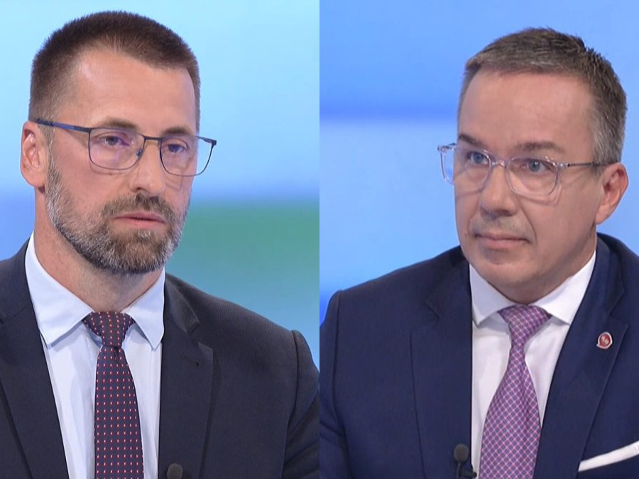 Marián Viskupič (SaS) a Erik Tomáš v relácii O 5 minút 12.