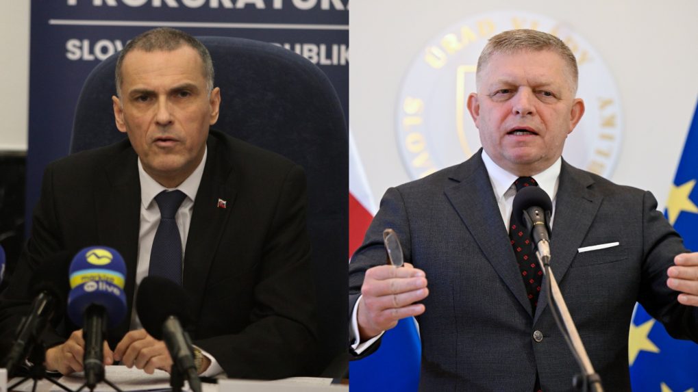 Maroš Žilinka a Robert Fico.