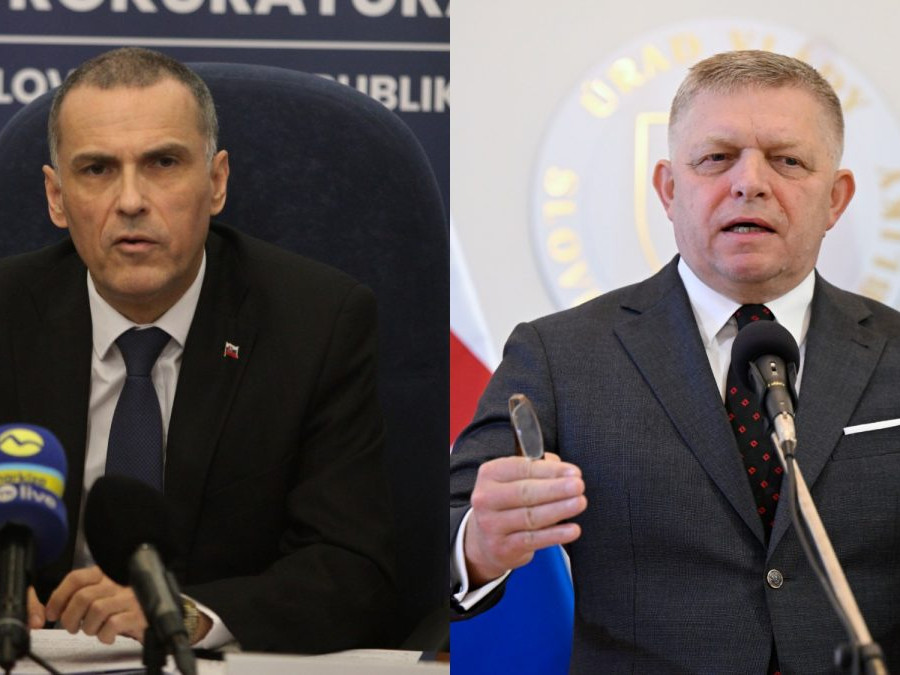 Maroš Žilinka a Robert Fico.