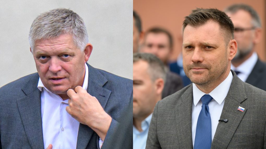Robert Fico a Tomáš Taraba.
