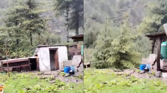 zosuv pôdy v Nepále