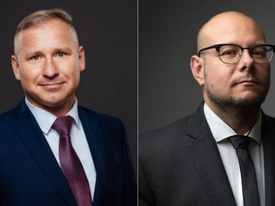 Na kombosnímke Jaroslav Klátik a Jozef Michalko.