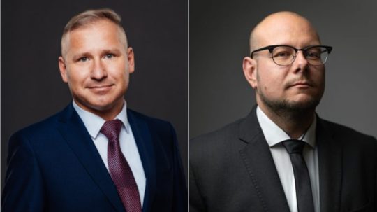 Na kombosnímke Jaroslav Klátik a Jozef Michalko.
