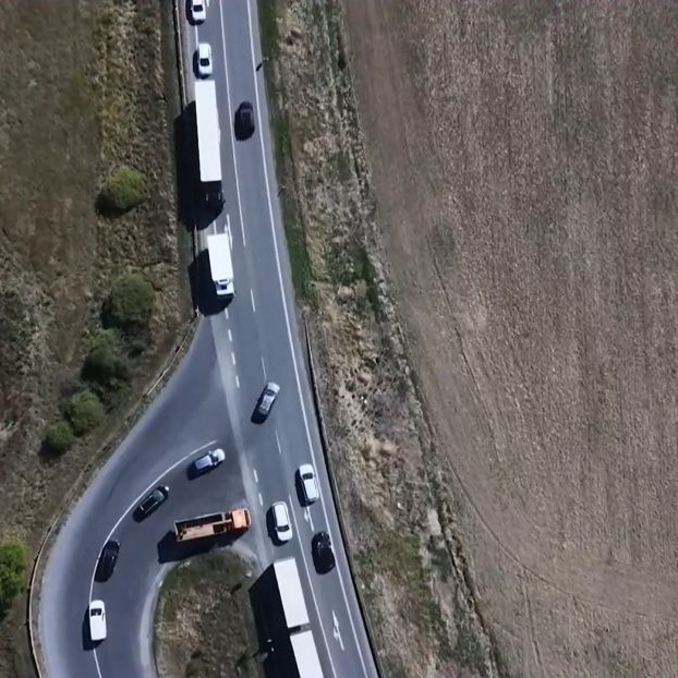 Na snímke križovatka pri Lieskovci.