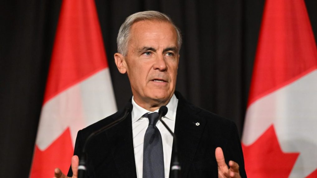 Na snímke Mark Carney.