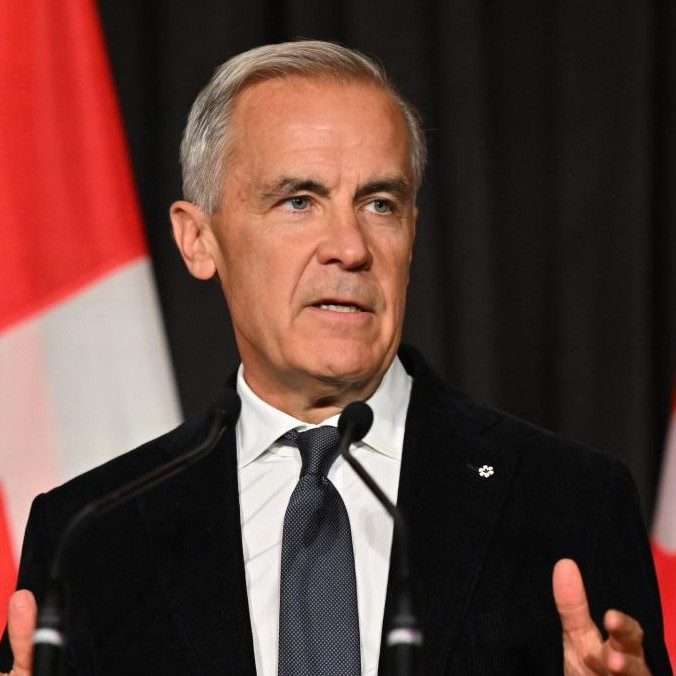 Na snímke Mark Carney.
