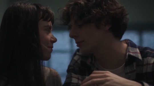 Na snímke ukážka z filmu Milovník, nie bojovník.
