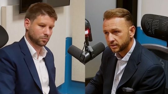 Matúš Šutaj Eštok a Michal Šimečka
