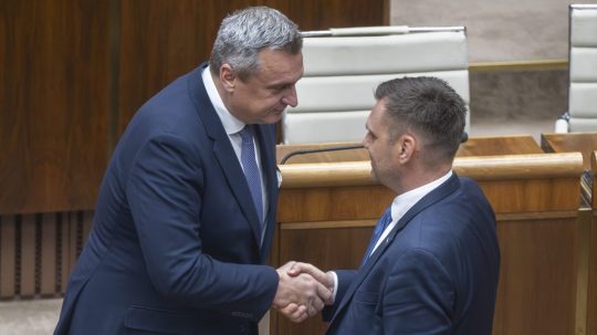 Andrej Danko a Tomáš Taraba.