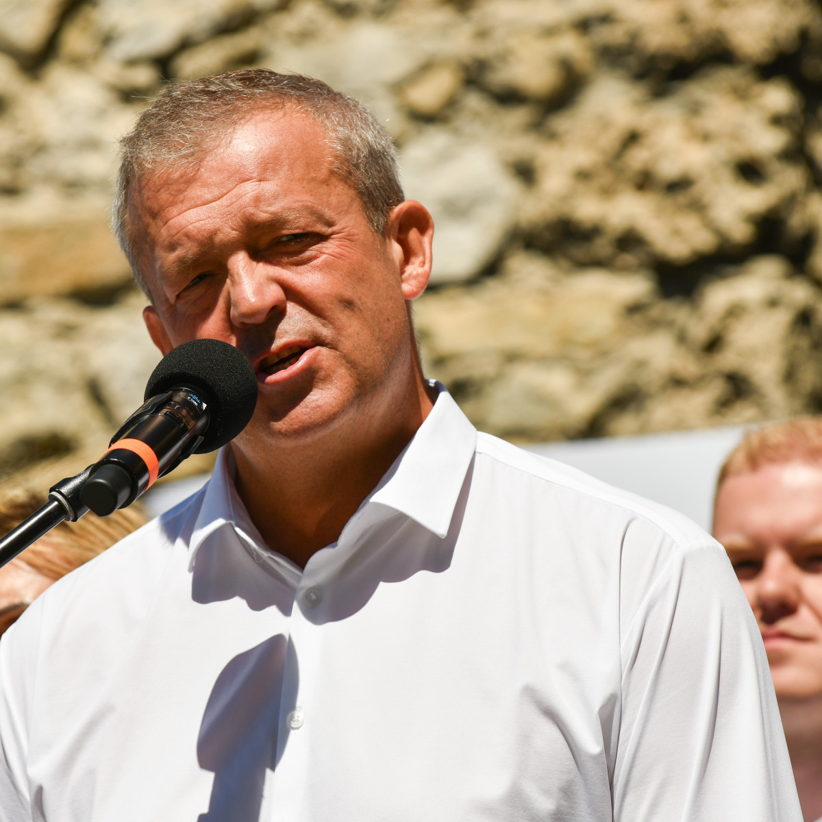 Na snímke predseda Trenčianskeho samosprávneho kraja (TSK) Jaroslav Baška.