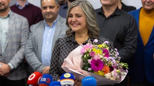 Na snímke E. Jurinová.