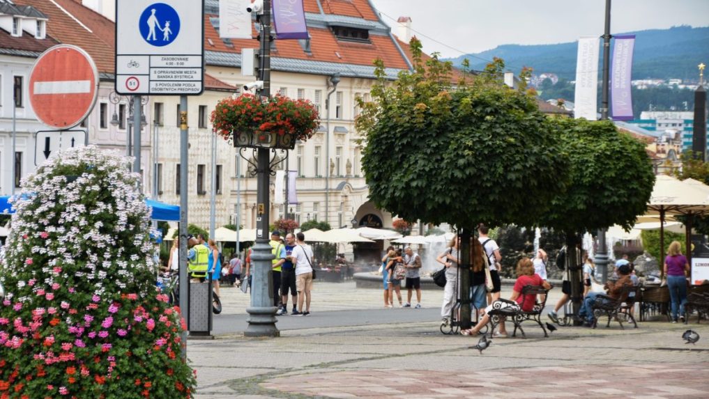 Centrum Banskej Bystrice.