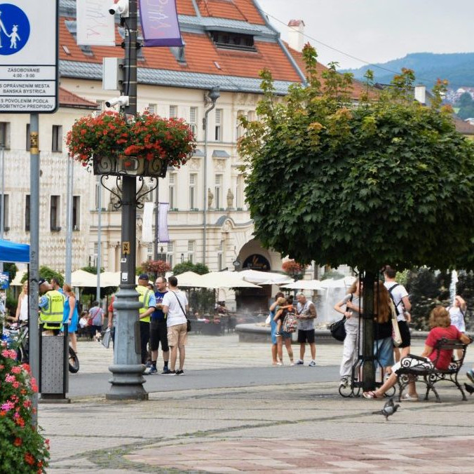 Centrum Banskej Bystrice.
