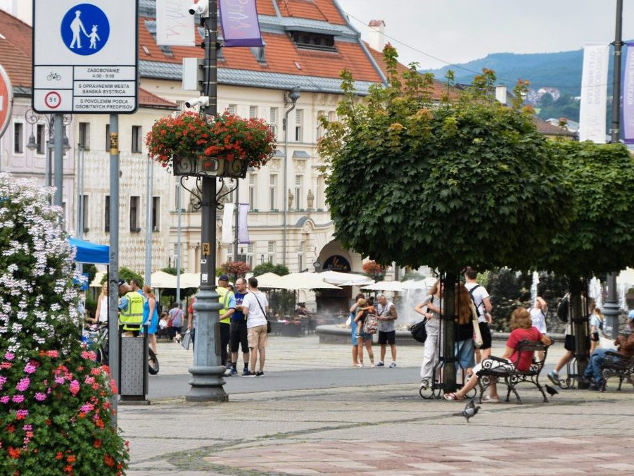 Centrum Banskej Bystrice.