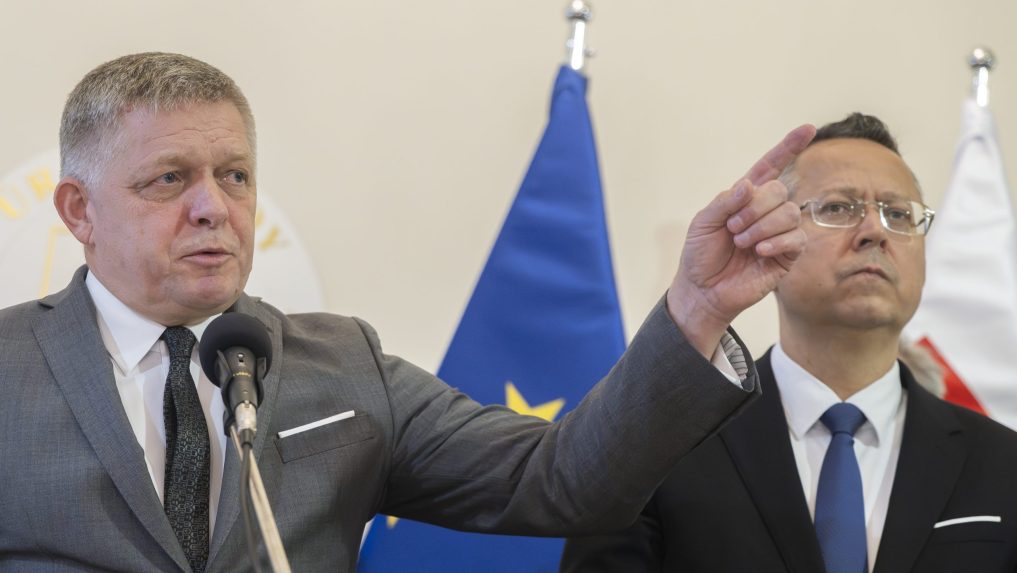Robert Fico a Ladislav Kamenický