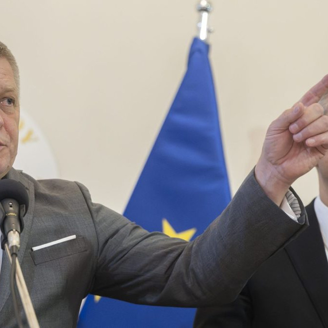 Robert Fico a Ladislav Kamenický