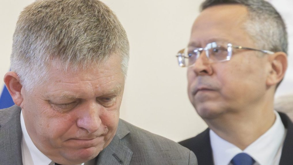Robert Fico a Ladislav Kamenický