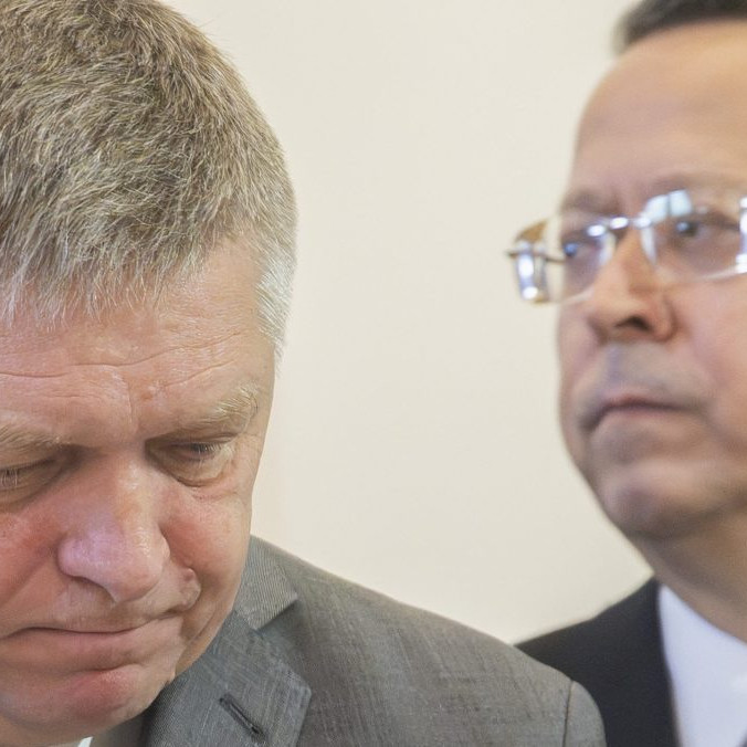 Robert Fico a Ladislav Kamenický