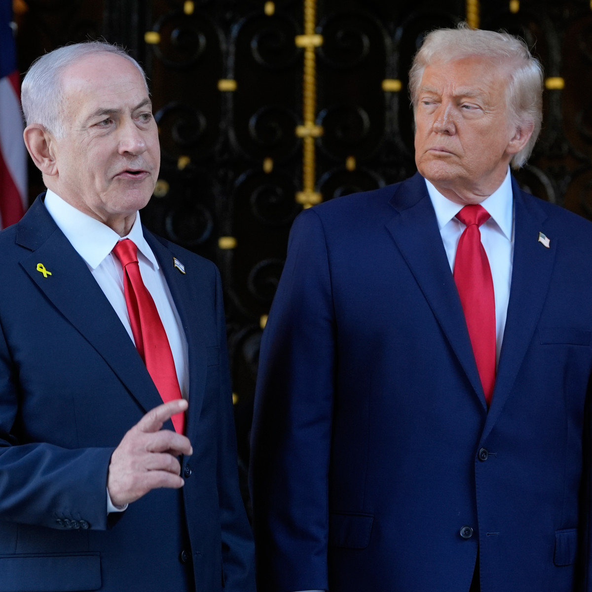 Americký prezident Donald Trump a izraelský premiér Benjamin Netanjahu.