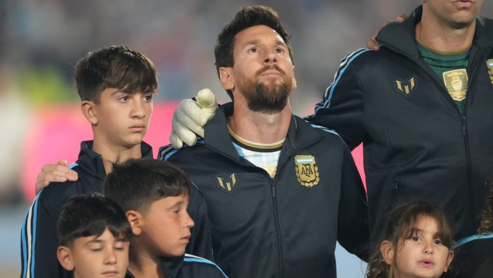 Argentínsky futbalista Lionel Messi.