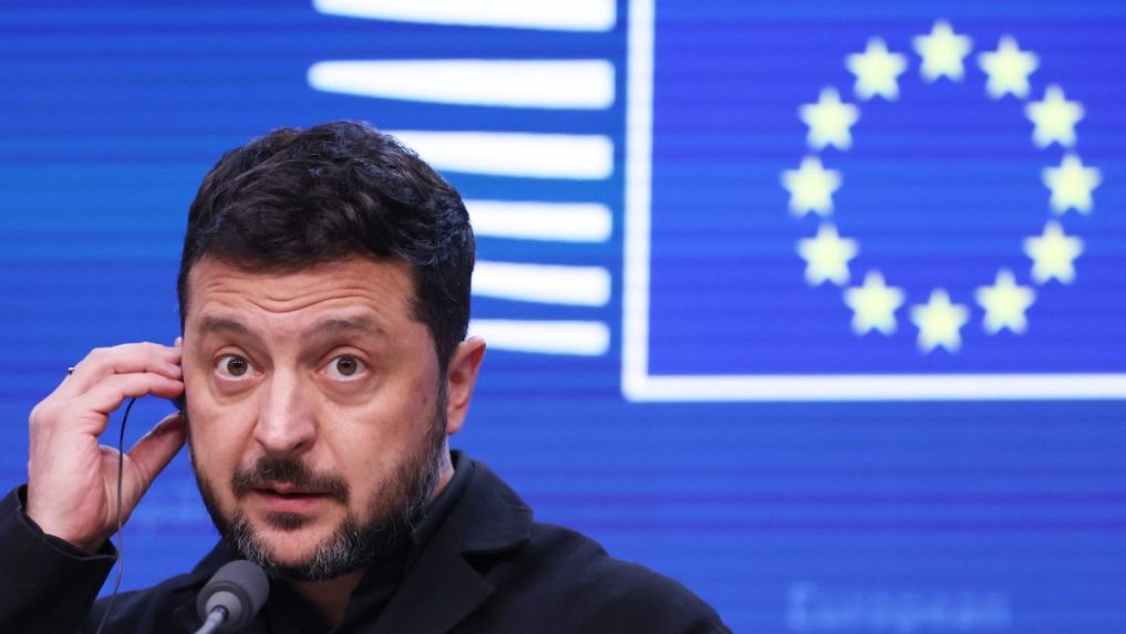 Na snímke V. Zelenskyj.