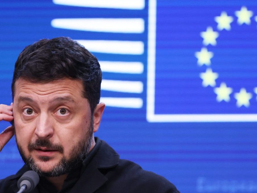 Na snímke V. Zelenskyj.