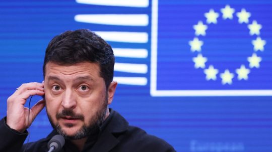 Na snímke V. Zelenskyj.