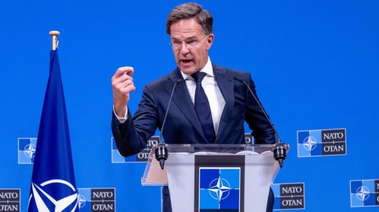 Generálny tajomník NATO Mark Rutte.