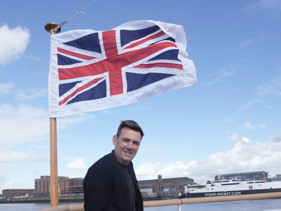 britský premiér Andy Burnham