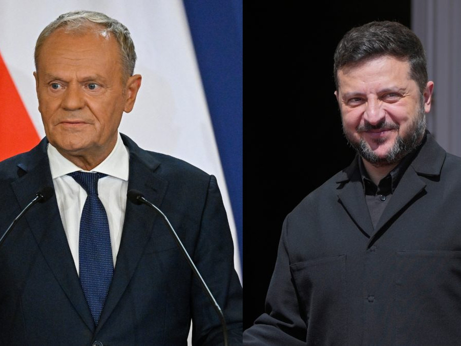 D. Tusk a V. Zelenskyj