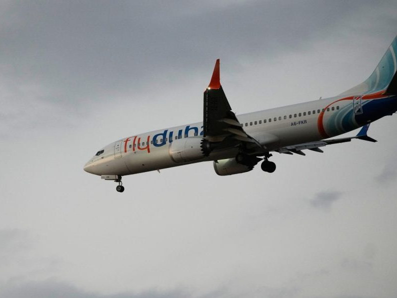 Lietadlo spoločnosti Flydubai.