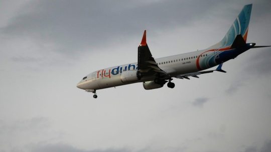 Lietadlo spoločnosti Flydubai.