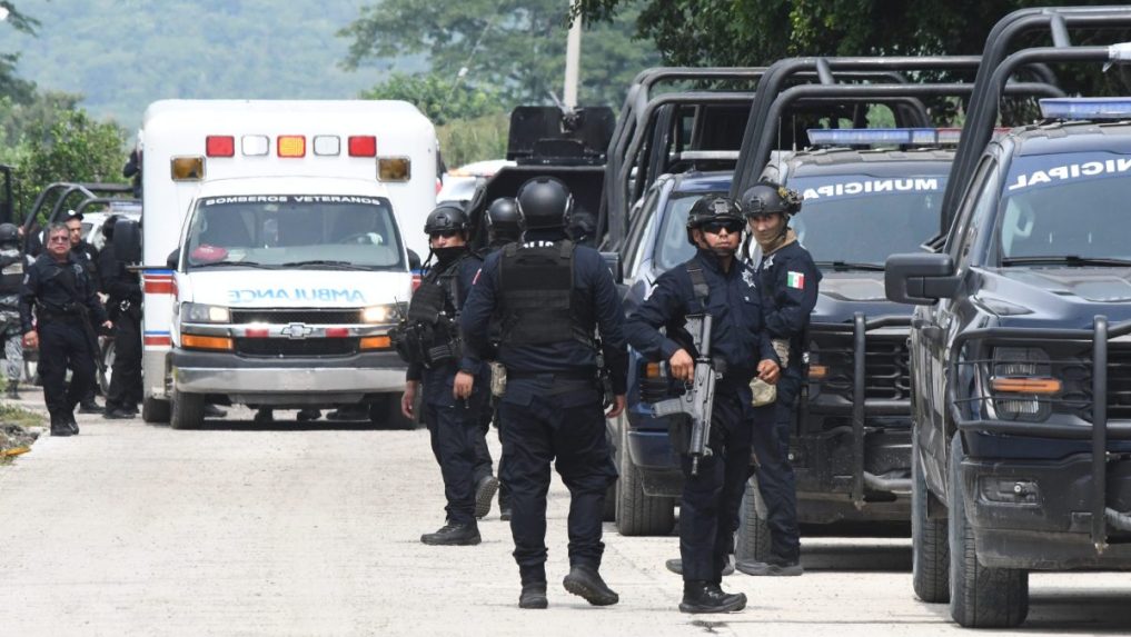 Mexická polícia.