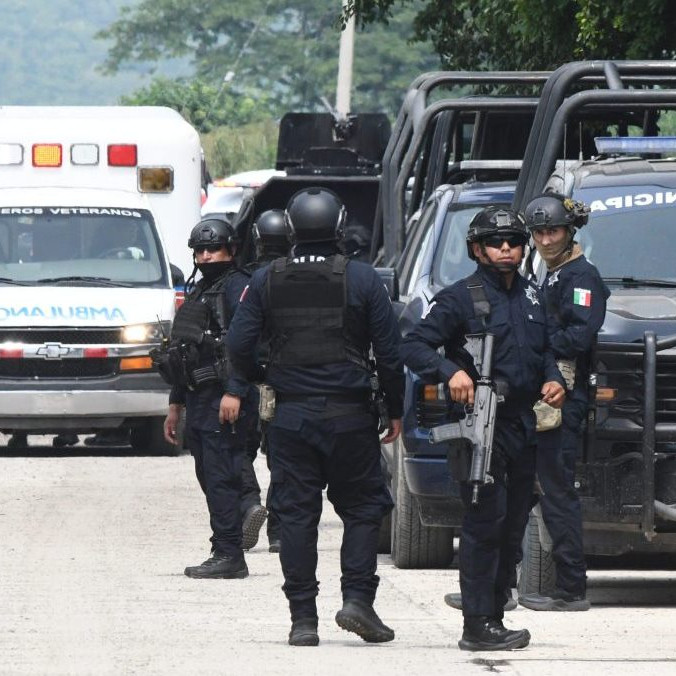 Mexická polícia.