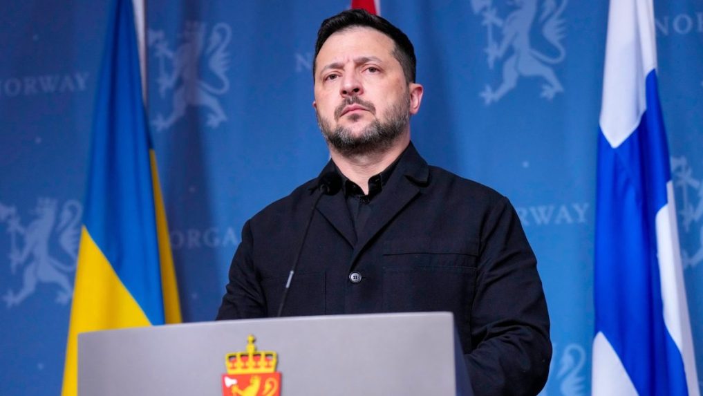 Ukrajinský prezident Volodymyr Zelenskyj.