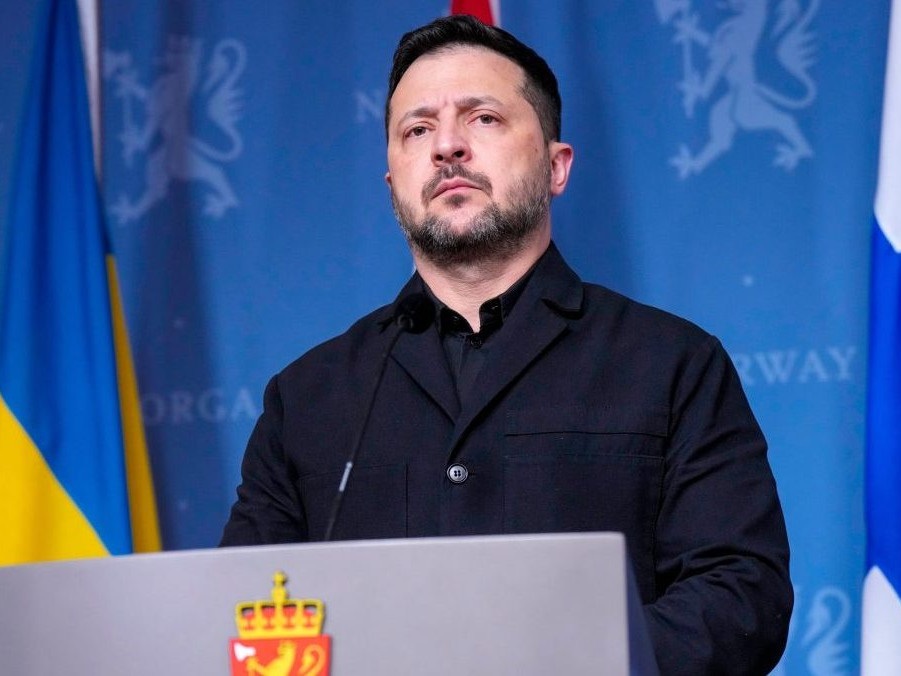 Ukrajinský prezident Volodymyr Zelenskyj.