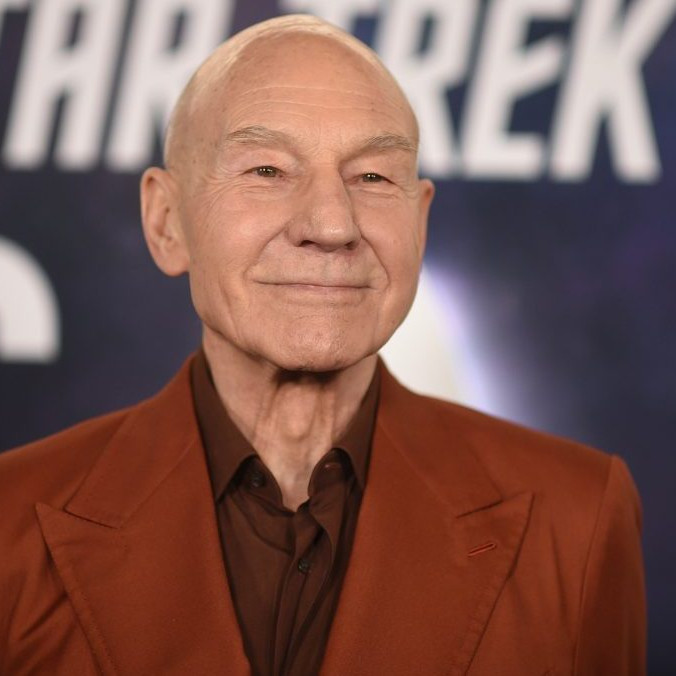 Na snímke Patrick Stewart.